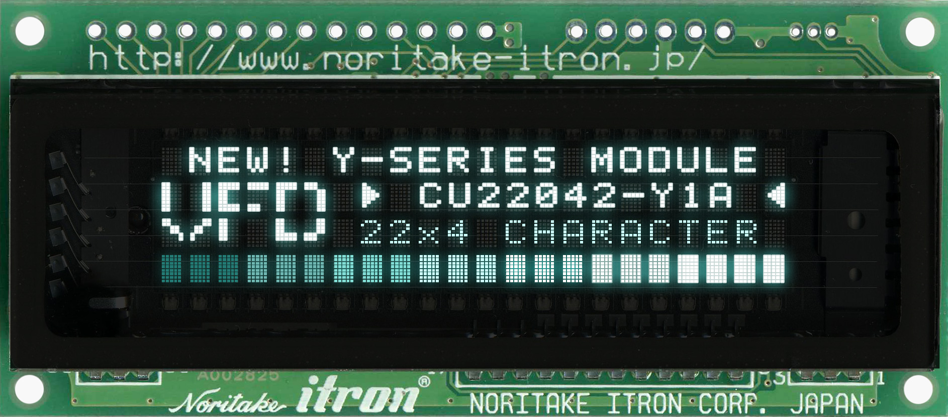 Wide Temp Display Modules - Noritake Itron
