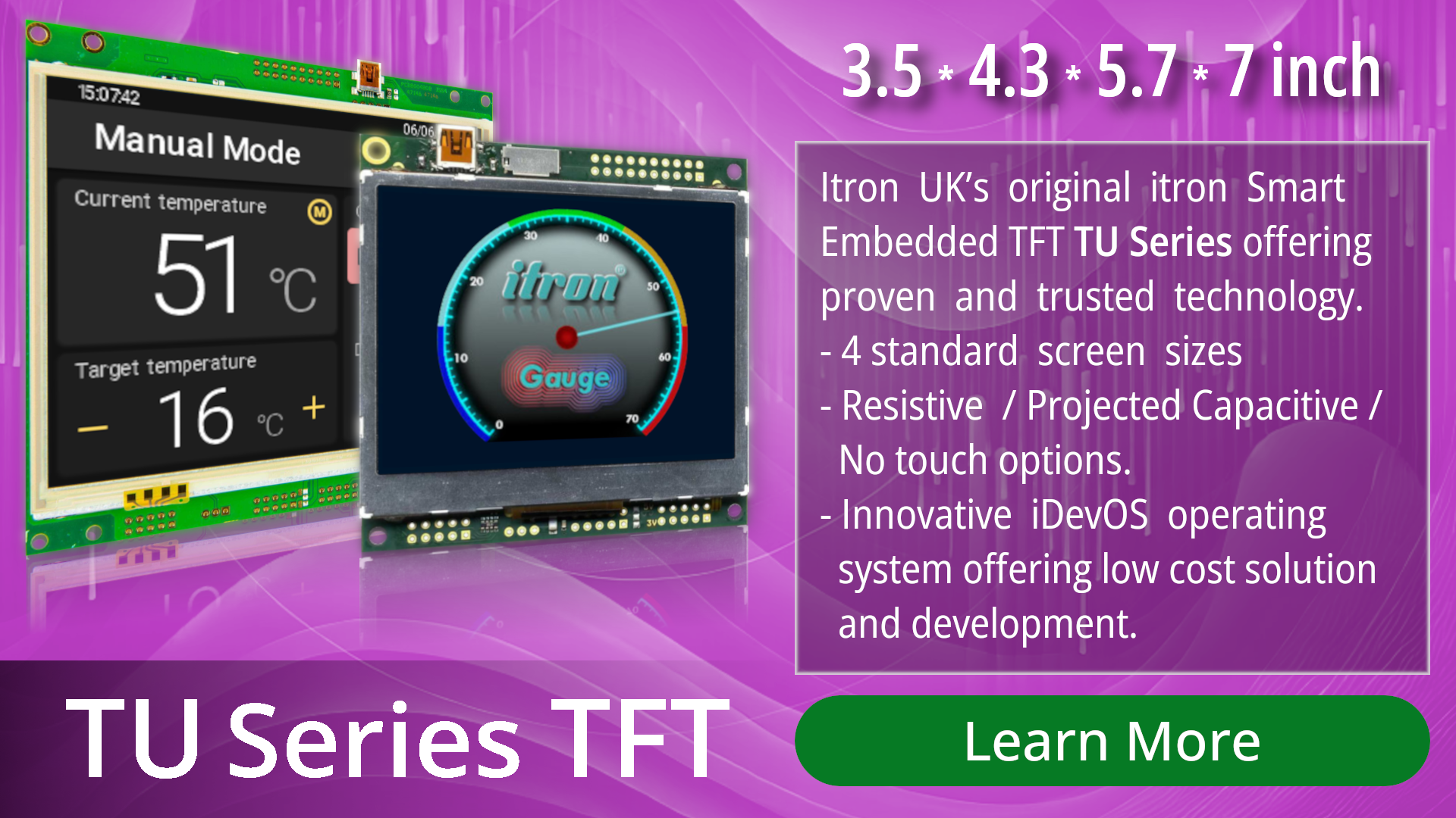 Advanced Display Modules TU Series