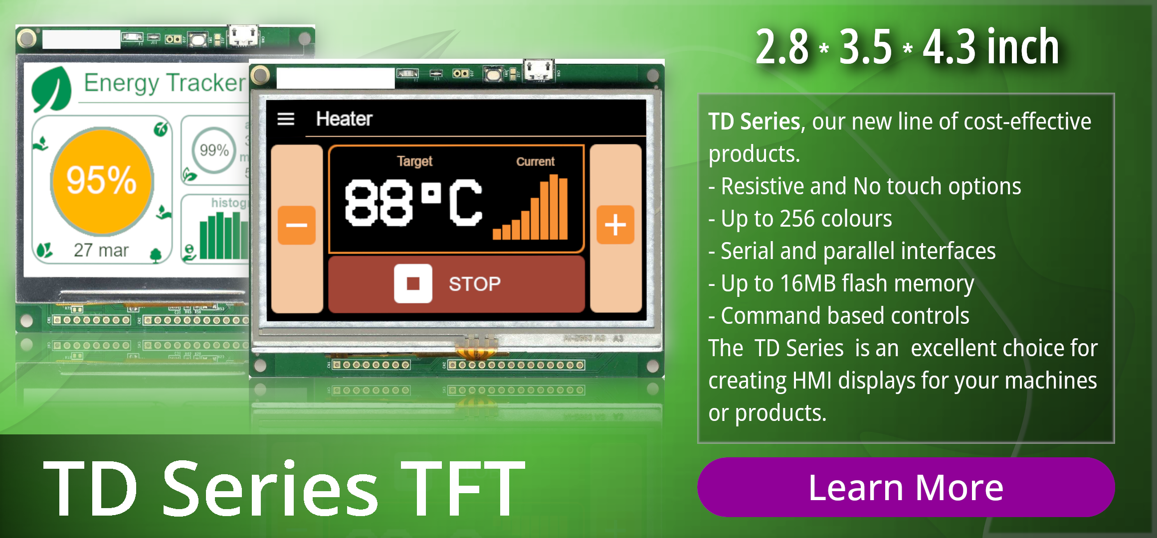 Advanced Display Modules TD Series