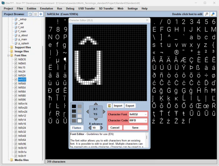 iDevTFT iDevOS development environment
